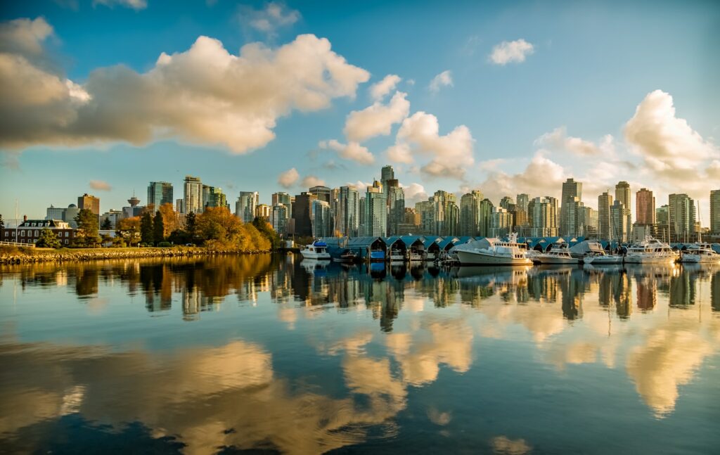 Vancouver buildings and body of water