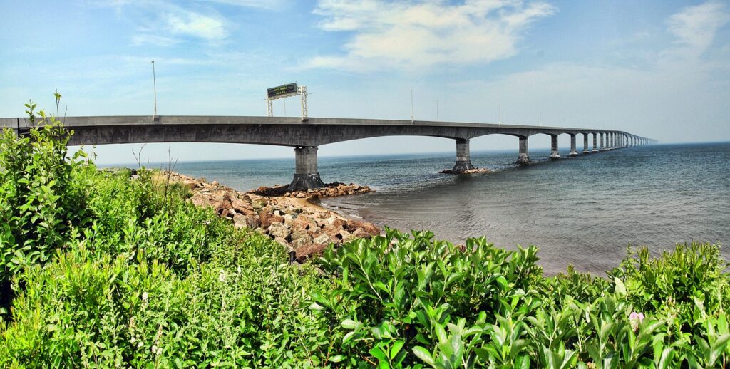 confederation bridge, canada, bridge